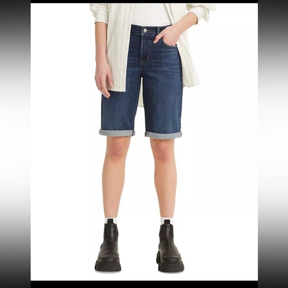 Levi’s denim Bermuda shorts, size 29 - Picture 1 of 2